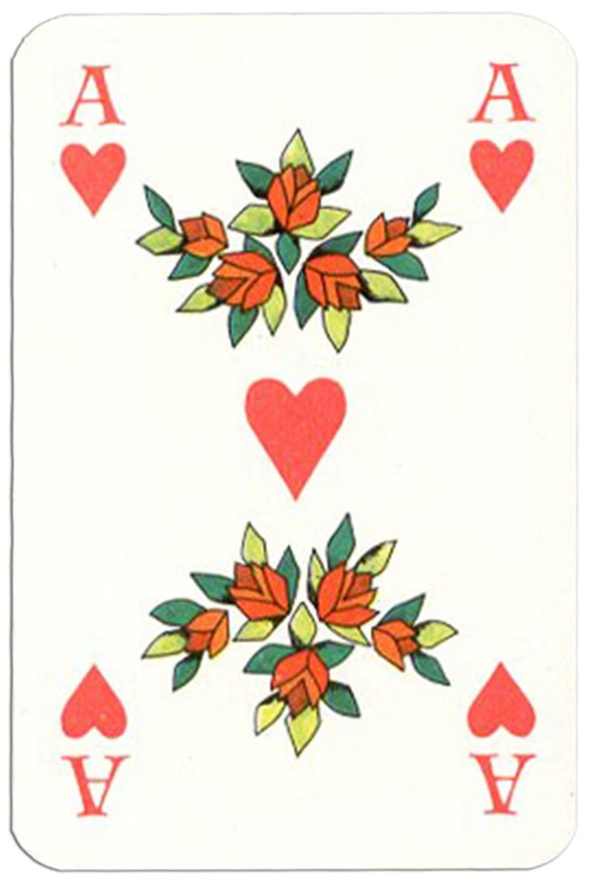 Double Deck Coeur “Gracia” Patience Playing Cards, Hannelore Heise - Ruby  Lane